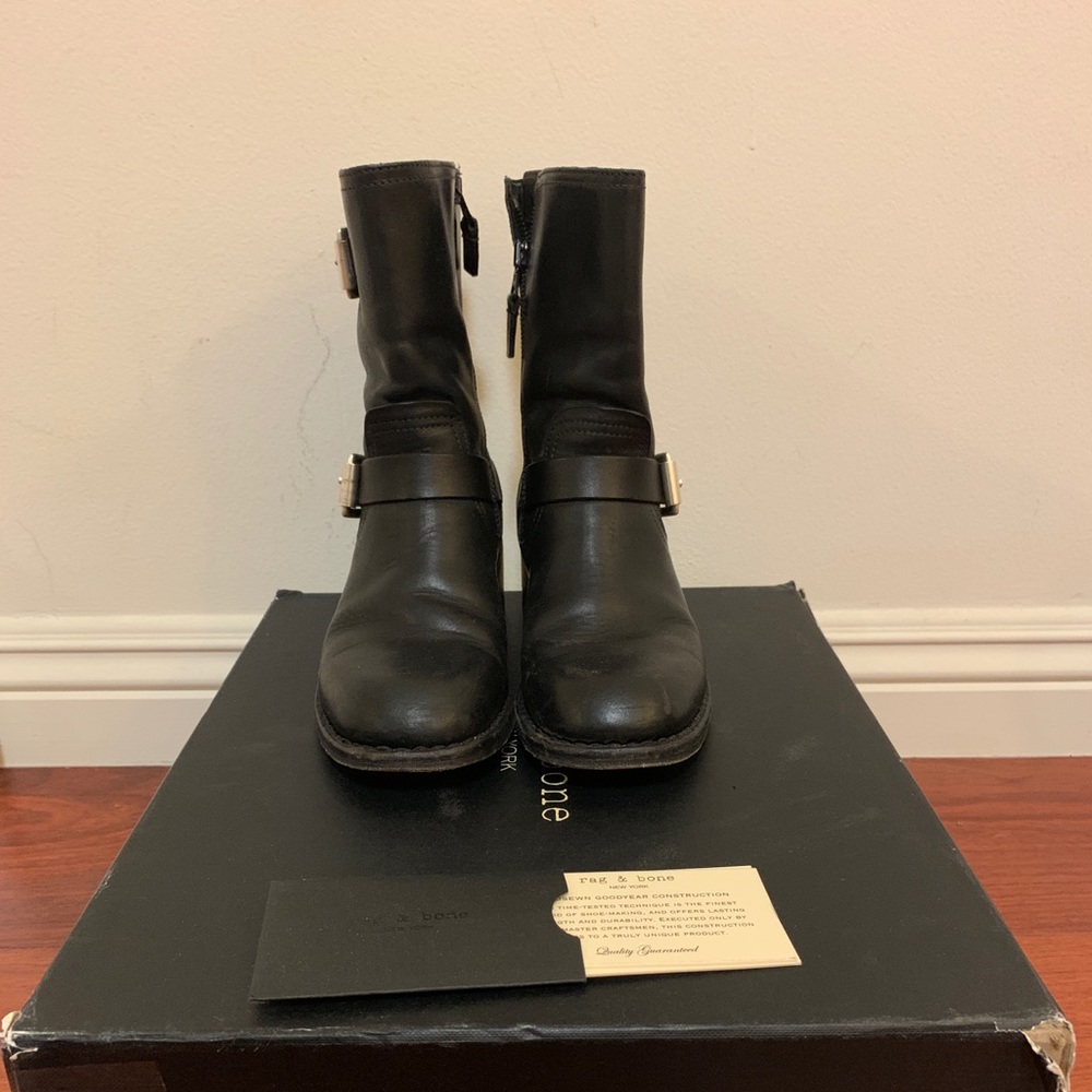 Rag and Bone Andover Moto Boot